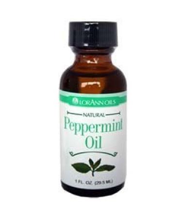 LorAnn Peppermint Oil SS Natural Flavor 1 ounce bottle - 2 pack