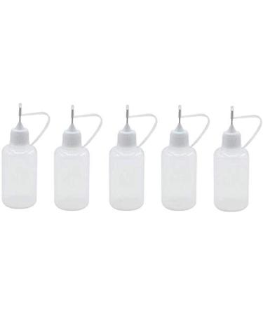 Arestech 5pcs 30ml Needle Tip Glue Bottle Applicator DIY Quilling Tool Precision Bottle Needle Bottle Squeeze Bottle - Buy Online on GoSupps.com