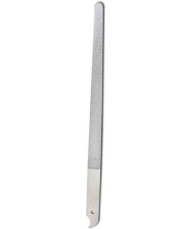 Dajidafu Nail Files Diamond Nails File Stainless Steel Fine Gravel for Surface Manicure Tools with Curved Tip Comfortable Hold Pedicure - Buy Online on GoSupps.com