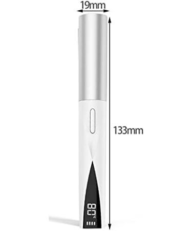 Ycagrain Electric Heated Eyelash Curler USB Rechargeable Mini Eyelashes Curler Quick Heating Natural Eyelash Curler(Dark Green) - Buy Online on GoSupps.com