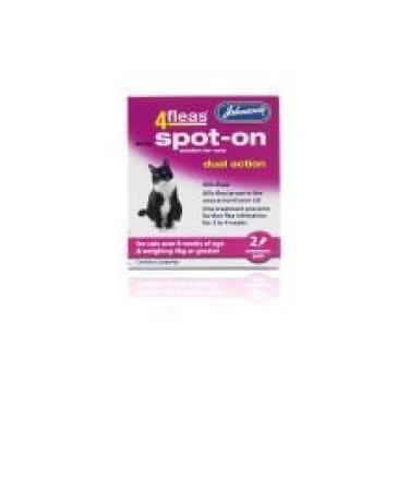 Johnsons Johnsons 4fleas Spot On 2tmnt Cat Pack of 1