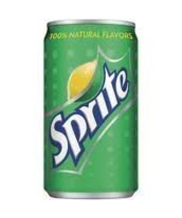 Sprite Soda 7.5oz Mini Cans 3/8 Packs (24 Cans) Small by N/A