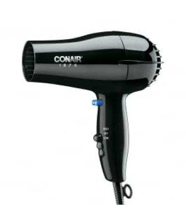 Handheld Black Hairdryer - 1875 Watts - Fast Drying & Lightweight | International Shipping Available - Buy Online on GoSupps.com