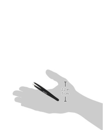 Premium Stainless Steel Oblique Tip Tweezers - Precision & Durability for Perfect Grooming | International Shipping Available - Buy Online on GoSupps.com