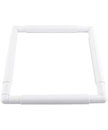 Square Rectangle Plastic Clip Quilting Frame for Embroidery Cross Stitch - 27.9 x 27.9cm - Buy Online on GoSupps.com