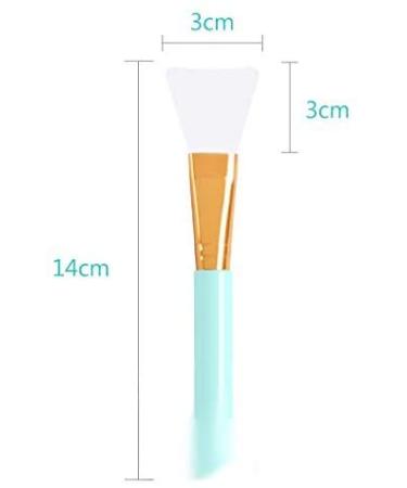 Silicone Face Mask Brush Set - 3 Pcs Hairless Applicator for Facial Masks Serums & DIY Makeup Tools | International Shipping Available - Buy Online on GoSupps.com