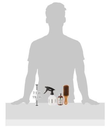 Fountain Mighty Roots - Hair Growth Remedy | Boar Brush Satin Cap & Spray Bottle | Stimulate Follicles for Healthier Hair - Buy Online on GoSupps.com