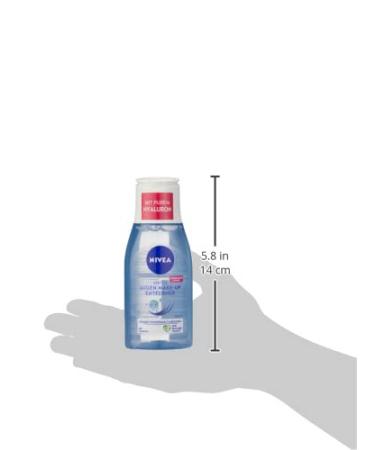 Nivea Gentle Eyes Make-Up Remover 125ml - Non-Greasy Makeup Remover with Provitamin B5 | 3-Pack for Effortless Eye Makeup Removal - Buy Online on GoSupps.com