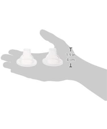 MAM Flexible Spray Tip Silicone Transparent - 4+ Months - Set of 2 - 2 Count - Buy Online on GoSupps.com