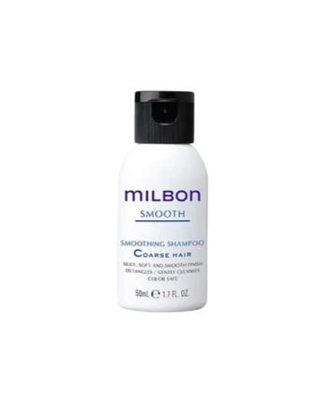 Milbon Smooth Smoothing Shampoo Coarse Hair 1.7 oz Travel Size