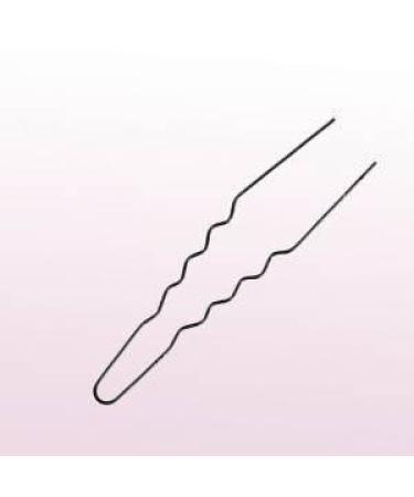 Comair 3150057 curling pins thin bag of 50 75 x 0.55 mm black