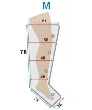 Buy I-Press4 Lymphatic Drainage Device for Legs Size M | Home Use & Physiotherapy | Medical Device for Optimal Health - Buy Online on GoSupps.com