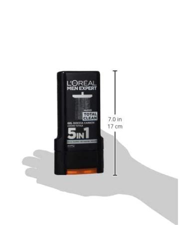 L'Oreal Men Shower TOTAL Clean 300ml - Refreshing Soaps & Cosmetics for Men | International Shipping Available - Buy Online on GoSupps.com