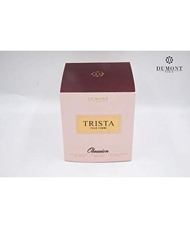 Dumont TRISTA OBSESSION POUR FEMME - Eau De Parfum - 3.4oz - Luxury Perfume for Women & Girls - Floral Fruity Musk & Feminine Fragrance -Long Lasting Cologne Mist & Body Spray - for Her - Buy Online on GoSupps.com