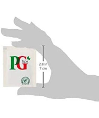 PG Tips Signature Taste Tea Individually Enveloped Black Tea Bags Biodegradeable Refreshing British Classic | 75 Sachets Pack of 75 - Buy Online on GoSupps.com