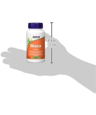 NOW Supplements Maca 500mg Capsules 100 Count - Buy Online on GoSupps.com