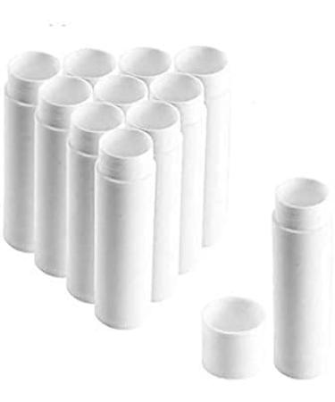 50 Empty White Lipstick Sleeves & Lip Balm Tubes - DIY Lip Balm Container Ointment Tube 5G with Cap - Buy Online on GoSupps.com