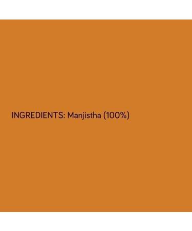 Manjistha | Rubia cordifolia | Manjistha Root Powder 100g(Pack of 1) Powder for Skin and Hair Care Manjistha Root for Body Health.Adult - Buy Online on GoSupps.com