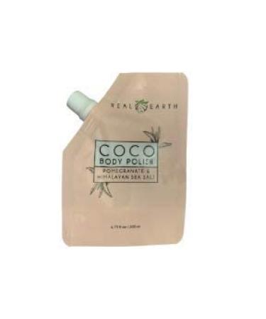 Coco Body Polish: 100% Natural Moisturizing & Exfoliating Formula Infused with Pomagrante to help Detox & Revitalize Skin 6.75oz.