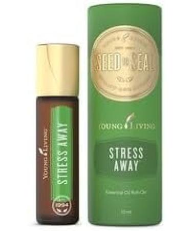 Young Living Roll-On Stress Away 10ml Essential Oil - Lavender & Lime - Ultimate Relaxation & Stress Relief - Buy Online on GoSupps.com