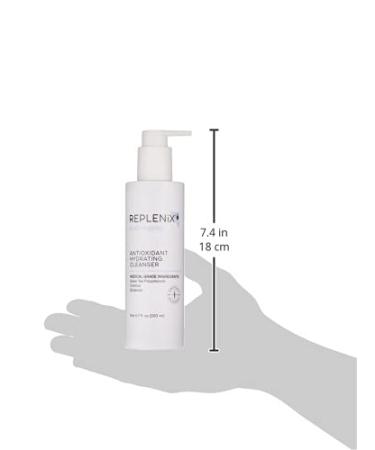 Replenix Antioxidant Hydrating Cleanser 6.7 oz - Medical Grade Anti-Aging Daily Facial Cleanser with Green Tea for Brightening - Buy Online on GoSupps.com