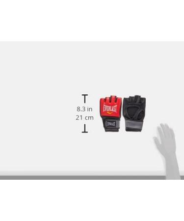 Everlast Pro Style MMA Grappling Gloves - Small/Medium, Red - Buy Online on GoSupps.com