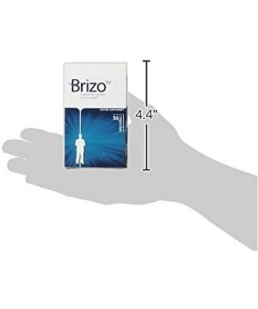 Brizo Prostate Health Supplements for Men - Herbal Capsules for Mens Urinary Health - Reduce Frequent Urination - 1 Month Supply - Buy Online on GoSupps.com