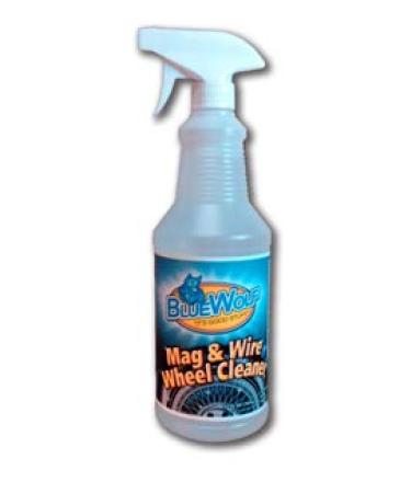 BLUE WOLF SALES & SERVICE BW-WWCQ Mag & Wheel Cleaner Spray Bottle - 32 oz