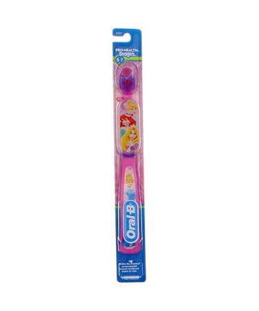 Oral-B Pro-Health Kids Stages Disney Princess Toothbrush - Pack of 2 | Kids' Favorite Characters | Gentle on Teeth & Gums - Buy Online on GoSupps.com