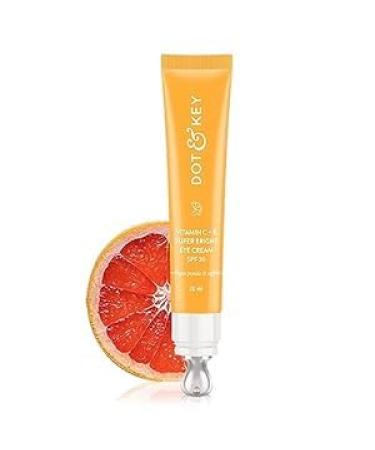 Do_t.&.Key Vita_min C + E Super Bright Under Eye Cream | Fades Dark Circles & Pigmentation | Boosts Collages & Skin Firmness | For Glowing Even Toned Skin | Reduces Puffiness |