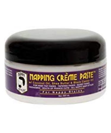 Nappy Styles Barber Grooming Coconut Shea Castor Napping Creme 8oz HP-00011 PASTE ONLY