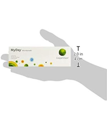 MyDay Daily Disposable Soft Contact Lenses - 30 Pack | BC 8.40 mm DIA 14.20 mm -1.75 Diopters | International Shipping - Buy Online on GoSupps.com