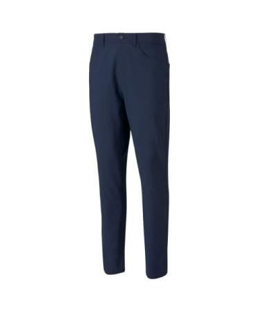 PUMA Men's Standard 101 Pant Navy Blazer 34W x 30L