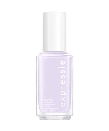 essie expressie Quick Dry Vegan Nail Polish  Light Lavender with White Undertones  Virtual Velocity  0.33 Ounce Virtual Velocity 0.33 Fl Oz (Pack of 1)