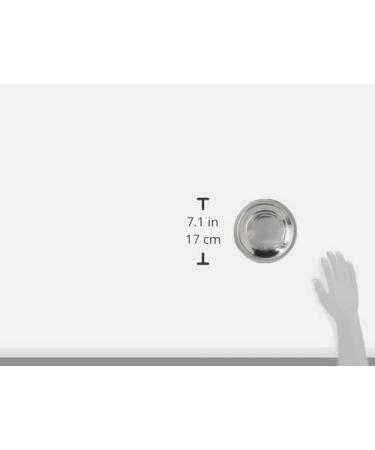 Rosewood Deluxe Stainless Steel Dog Bowl 6.5-Inch Clear - Buy Online on GoSupps.com