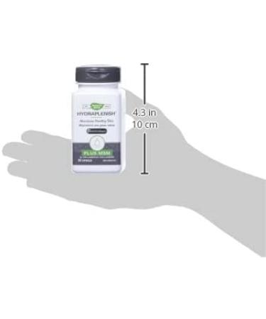 Natures Way Hydraplenish with Patented BioCell Collagen & OptiMSM | Supports Skin Collagen Production | Promotes Skin Elasticity | 60 Capsules - Buy Online on GoSupps.com