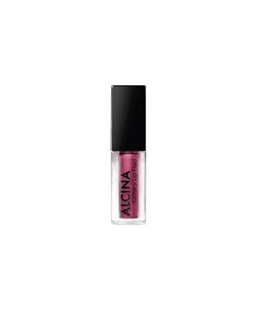 Alcina Glittery Lip Fluid Berry 02