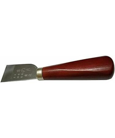 Dujiso Leather Cutting Knife with Wooden Handle - Ideal for DIY Leathercraft | Leather Working Tool for Precision Cutting - Buy Online on GoSupps.com
