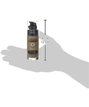 Revlon Colorstay Liquid Foundation Makeup for Combination/Oily Skin SPF 15 - Dune (295) 30 ml - Matte Finish - Longwear Formula - Pack of 1 - Buy Online on GoSupps.com