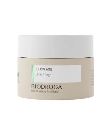 Biodroga Bioscience Institute - Slow Age - 24h Care 50 ml - Anti-Ageing Moisture Reduces Lines & Wrinkles Gives Energy - with Black Forest Complex for Vital Skin - Ideal for Tired Skin
