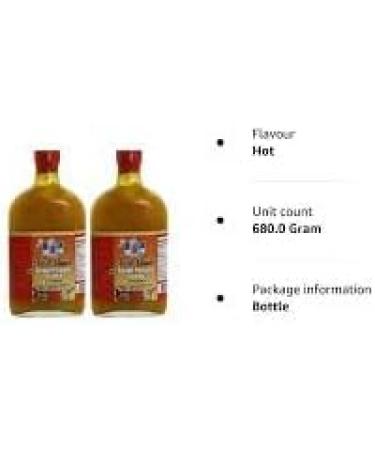 Aunt May's Bajan Pepper Sauce 340g (Pack of 2) | Authentic Barbadian Flavors | Spicy and Savory Hot Sauce | Taste the Caribbean Heat - Buy Online on GoSupps.com