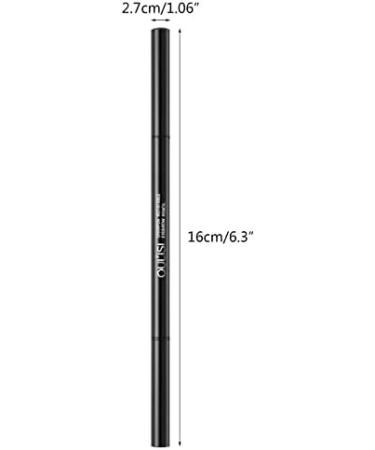  PiurUf Eyeliner Pen - Dual-ended eyebrow grinder durable long-lasting waterproof eyeliner black (light brown) - Buy Online on GoSupps.com