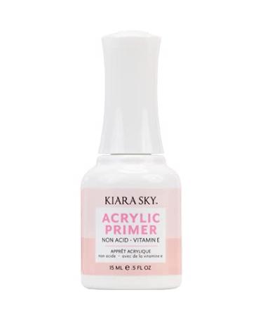 KIARA SKY Professional Nails Acrylic Essentials - Primer & Top Coat Duo (0.5 Fl Oz) | International Shipping Available - Buy Online on GoSupps.com
