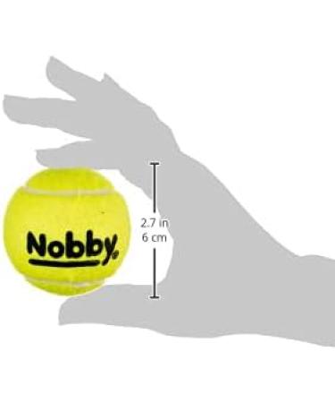 Nobby Tennis Ball Squeaker - Medium 6.5 cm 3-Pack | Ideal for Dogs & Cats - Fast International Shipping - Buy Online on GoSupps.com