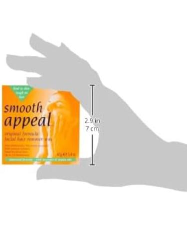 Smooth Appeal Facial Hair Remover Wax - Lavender & Argan Oil Infused 40g - Buy Online on GoSupps.com