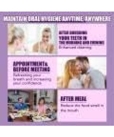 Concentrated Mint Mouthwash - Fresh Breath & Whiter Teeth | 59ml for Men & Women - Eliminate Bad Breath - Buy Online on GoSupps.com