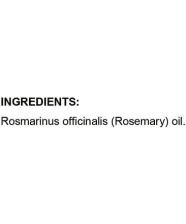 Oil Haven Rosemary Oil - 100ML Pure and Natural Premium Quality Oil for Hair Growth, Strengthening, and Dandruff Prevention - Organic Therapeutic Grade - Buy Online on GoSupps.com