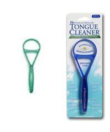 Tongue Cleaner - Green Plastic