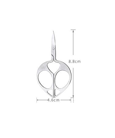 Craft Scissors 1PC Stainless Steel Eyebrow Scissor Eyelashes Nose Hair Remove Round Point Head Trimmer Personal Care Makeup Beauty Tools Scissors - Buy Online on GoSupps.com