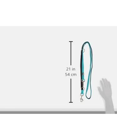 Nobby Leash Soft Grip - Turquoise ML/L | Durable 200cm 20mm Width - Perfect for Dogs - Buy Online on GoSupps.com